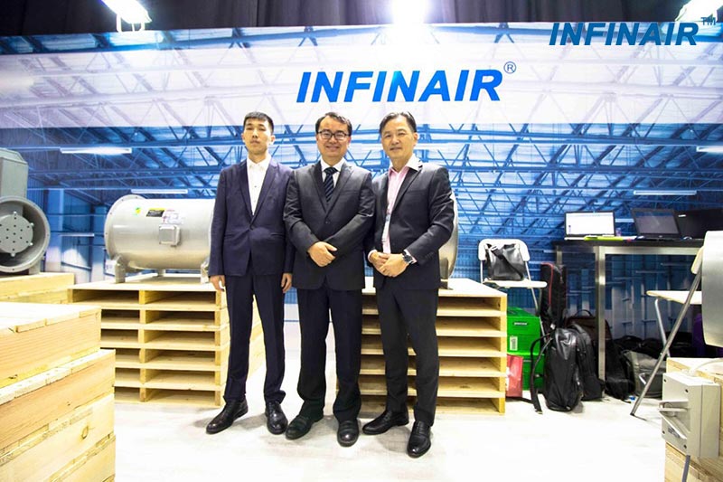 Estréia da INFINAIR ventilação na MalásiaV